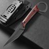 Ccanku C1140 Fixed Blade Knife,D2 Blade Dalbergia Handle Claw Knife for Outdoor, EDC Tool, Survival, Hiking, Camping(Dalbergia) view 2
