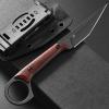 Ccanku C1140 Fixed Blade Knife,D2 Blade Dalbergia Handle Claw Knife for Outdoor, EDC Tool, Survival, Hiking, Camping(Dalbergia) view 3