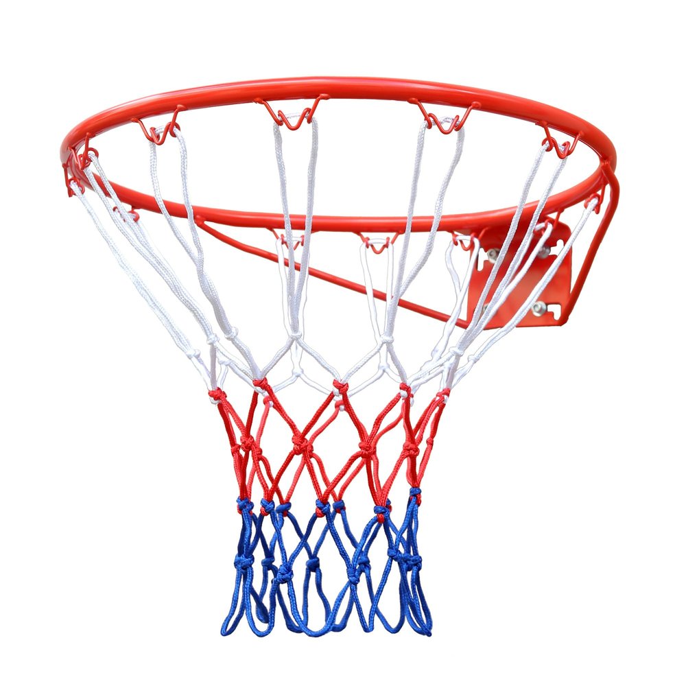 ICSPOID Basketball Rim Goal 18 ", Replacement Basketball Rim Goal Hoop Net for Indoor Outdoor