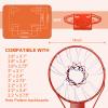 ICSPOID Basketball Rim Goal 18 ", Replacement Basketball Rim Goal Hoop Net for Indoor Outdoor view 2
