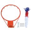 ICSPOID Basketball Rim Goal 18 ", Replacement Basketball Rim Goal Hoop Net for Indoor Outdoor view 3