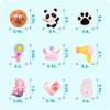 Soledea 3D Stickers for Owala Cup Mugs 40 oz, 20PCS Cloudy Catspaw Cute Stickers for Water Bottle Mobile Phone Refrigerator Stanley Accessories view 2