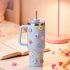 Soledea 3D Stickers for Owala Cup Mugs 40 oz, 20PCS Cloudy Catspaw Cute Stickers for Water Bottle Mobile Phone Refrigerator Stanley Accessories view 4