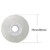 ZYANLING Roller Skate Wheels Outdoor & Indoor Inline Skate Wheels 76mm 80mm Light Up Inline Skate Replacement Wheels LED Flashing Wheel 88A Pack of 8 Skating Wheels view 2