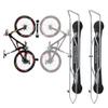 Steadyrack Bike Rack  Pivoting Mountain Bike Rack, Holds Up to 77 lbs, Fits 24"-29" Wheels, 2.1"-2.8" Tires, Foldable Wall Mount for Space-Saving Bicycle Storage - 2 Pack view 1