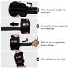 Adjustable Ankle Weights & Wrist Weights for Women Men, 1 Pair Removable Weighted Plate Arm Leg Weights for Walking, Running, Pilates (2.2lb/4.4lb/6.6lb/11lb/22lb Total) view 3