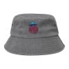 Beautiful Jellyfish Bucket Hat for Women Men Outdoor Sun Hat Summer Beach Travel Fishing Cap Gray view 1