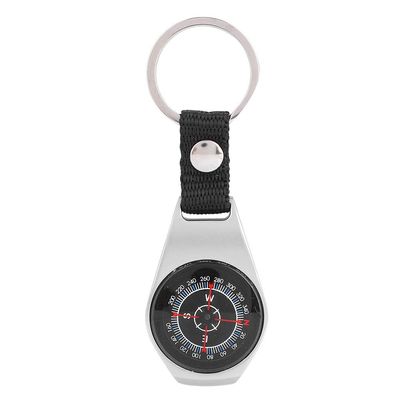 Boussole Randonnee, Metal Kompass Karabiner Zinc Alloy Professional Handheld Compass for Outdoor Sports Camping Hiking