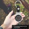Boussole Randonnee, Metal Kompass Karabiner Zinc Alloy Professional Handheld Compass for Outdoor Sports Camping Hiking view 2