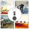 Boussole Randonnee, Metal Kompass Karabiner Zinc Alloy Professional Handheld Compass for Outdoor Sports Camping Hiking view 4