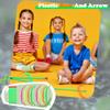 60 Pack Kids Bow and Arrow Sets Mini Bow and Toy Arrow Small Archery Bow Shooter for Kids Sports FunTarget Outdoor Game Sport Party Favors Gifts view 4