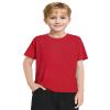 Auranso 3 Pack Boys Swim Shirts Rash Guard Short Sleeve UPF50+ Quick Dry Fishing Surfing Swimwear Black Navy red 15-16 Years view 2