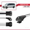 acpar Compatible with Mercedes EQV (W447) 2020-2025 ACE-1 Car Roof Rack Cross Bar Grey Aluminium 2 Bars view 3