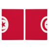 Tunisia Flag Passport Holder PU Leather Card Case Cover view 1