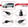 acpar Compatible with Mercedes EQV (W447) 2020-2025 ACE-1 Car Roof Rack Cross Bar Grey Aluminium 3 Bars view 4