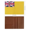 Niue Flag Passport Holder PU Leather Card Case Cover view 2
