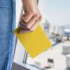 Niue Flag Passport Holder PU Leather Card Case Cover view 3