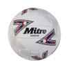 Mitre Unisex Shooter Match Netball | Great Grip | Durable Design, White/Red/Blue/Blue, 4 view 1