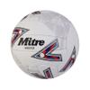 Mitre Unisex Shooter Match Netball | Great Grip | Durable Design, White/Red/Blue/Blue, 4 view 2