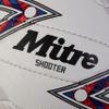 Mitre Unisex Shooter Match Netball | Great Grip | Durable Design, White/Red/Blue/Blue, 4 view 4