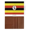 Uganda Flag Passport Card Holder Wallet Cover Case for Passport Slim Travel Accessories Travel Bag for Women Men view 2