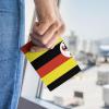 Uganda Flag Passport Card Holder Wallet Cover Case for Passport Slim Travel Accessories Travel Bag for Women Men view 3