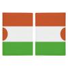 Niger Flag Passport Holder Wallet Case Cover PU Leather Passport Card Holder view 1