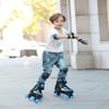 PAPAISON Kids Roller Skates for Boys Girls, 4 Size Adjustable Rollerskates with Light Up Wheels for Kids Ages 4-12 view 2