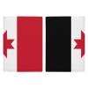 Udmurtia Flag Passport Holder Wallet Case Cover PU Leather Passport Card Holder view 1