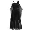 GAANBODI Fairy Costume for Woman Fairy Dress Woman Halloween Costumes Halloween Dress Plus Size Fairy Dress Woman Costume Witch Costume Outfit for Women Plus Size Vampire Costume view 2