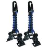 MELOTOUGH Glove Clips Tactical Glove Holder with 2 Alligator Clips for Tactical,Camping,Hiking,Work,Outdoor Activities (Blue 2pcs) view 1