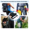 MELOTOUGH Glove Clips Tactical Glove Holder with 2 Alligator Clips for Tactical,Camping,Hiking,Work,Outdoor Activities (Blue 2pcs) view 3