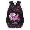 Zaaprint Cheer Rose Red Schoobag Backpack Waterproof Shoulder Bag for Gilrs Boys Competition Training view 1