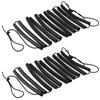 QWORK High Jump Training Equipment, 2 Pack 9.9 ft Bungee Elastic Crossbar, Foldable Gymnastics Bar, for High Jump Practice, Track & Field Gymnastic Bars view 1
