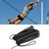 QWORK High Jump Training Equipment, 2 Pack 9.9 ft Bungee Elastic Crossbar, Foldable Gymnastics Bar, for High Jump Practice, Track & Field Gymnastic Bars view 3