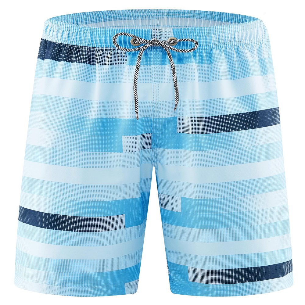 APTRO Men's Quick Dry Swim Trunks 9" Bathing Suit Breathable Board Shorts Summer Beach Swimwear Ha01 Blue 5X