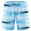 APTRO Men's Quick Dry Swim Trunks 9" Bathing Suit Breathable Board Shorts Summer Beach Swimwear Ha01 Blue 5X view 1