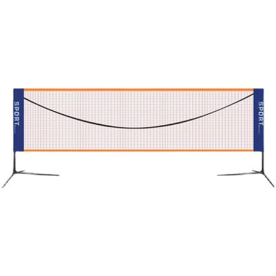 Portable Badminton Net Stand Outdoor Simple Folding Standard Net Post Home Volleyball Rack