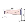 10ft Portable Badminton Net Tennis Net for Soccer, Pickleball, Kids Volleyball Indoor for Outdoor Court Backyard Beach Games view 2