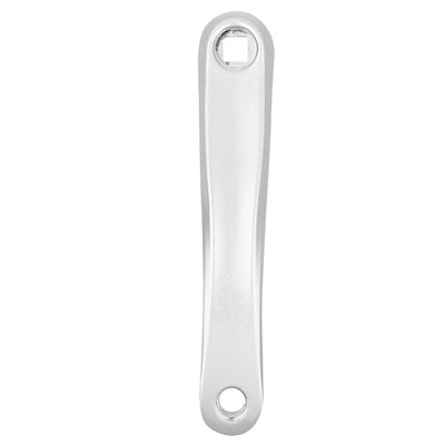 170mm Bikes Crank Arm Bikes Left Crank Bikes Crankset Bikes Crankset Arm Crank Arm Replacement Bikes Pedal Arm for City Bikes Folding Bikes Road Bikes Exercise Bikes (Square Silver)