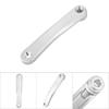 170mm Bikes Crank Arm Bikes Left Crank Bikes Crankset Bikes Crankset Arm Crank Arm Replacement Bikes Pedal Arm for City Bikes Folding Bikes Road Bikes Exercise Bikes (Square Silver) view 3
