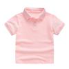 Ikevan Toddler Baby Girls Boys Classic Polo Shirt Kids Summer Short Sleeve Casual Moistur Wicking (Pink, 18 Months) view 1