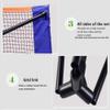 Badminton Set with Net, Outdoor Garden Net Badminton Net, Portable Tennis Net Adjustable Tennis Volleyball Net Professional Net, 6.1m view 3