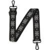 Black Hardware Purse Strap Adjustable Replacement Belts Wide Bag Straps for Canvas Crossbody Purses Messenger Bags Shoulder Handbags view 1