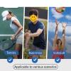 10.2ft Portable Badminton Net Tennis Net for Soccer, Pickleball, Kids Volleyball Indoor Adjustable Height 2.46ft to 5.09ft for Outdoor Court Backyard Beach Games (Size : L 610cm) view 3