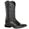 Bestgift Western cowboy boots tall embroidered retro men and women large size Brown 9 view 2