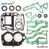OVERSEE 6B4 Crankshaft & Power Head Rebuild Kit for Yamaha Outboard Motor 2T E 9.9 15HP 2 Cyl E15DMH, metallochrome view 3