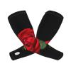 HDAODNM Rose Shooter Sleeves for Women Men Flower Sun Sleeves Cooling Arm Sleeves Rose Flower Arm Cover Sleeves view 2