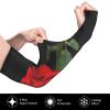 HDAODNM Rose Shooter Sleeves for Women Men Flower Sun Sleeves Cooling Arm Sleeves Rose Flower Arm Cover Sleeves view 3