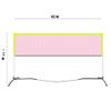 Folding Badminton Net Stand Portable Volleyball Net Standard Competition Mobile Net Post Support Stand view 2